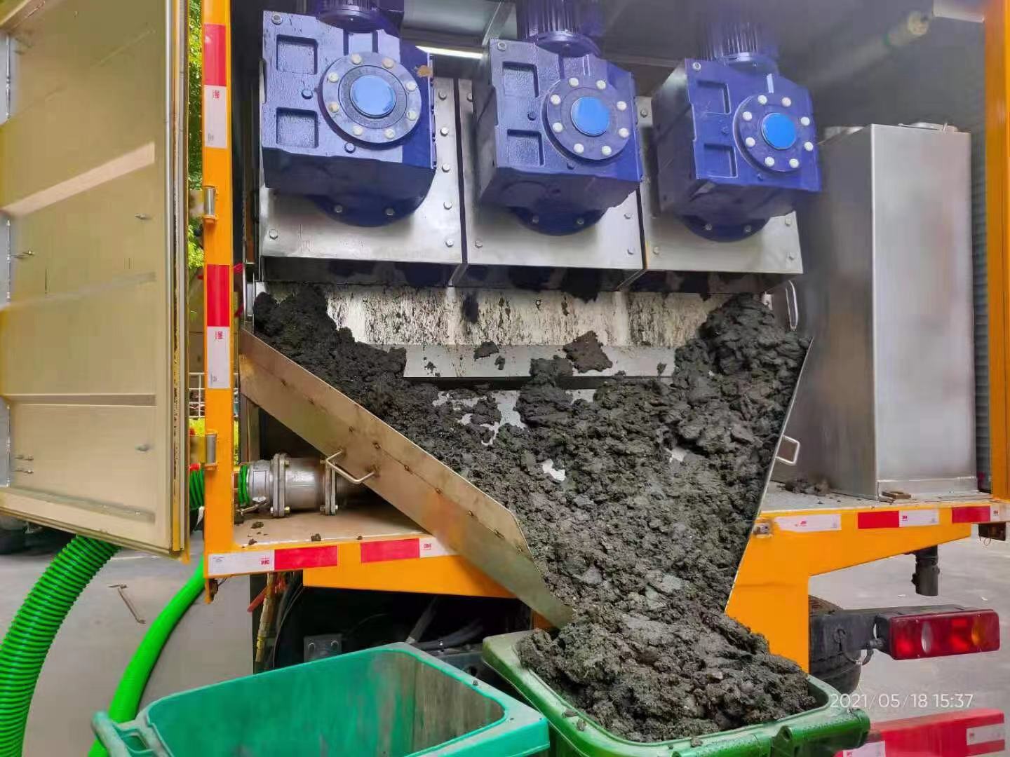 牡丹江化粪池清掏城市维护站-泥浆净化干湿分离处理